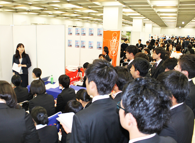 合同就職セミナー風景