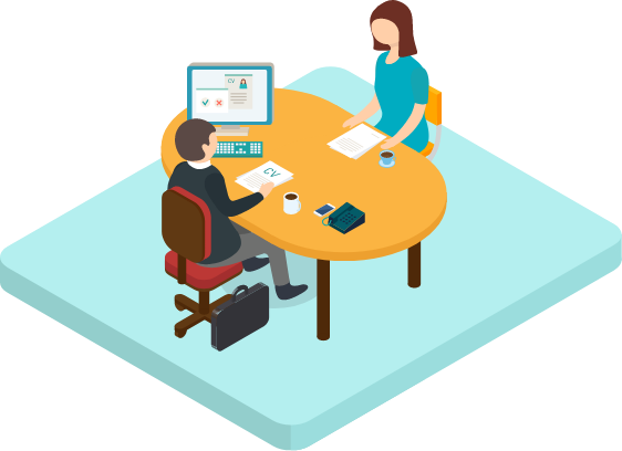 個別面談スマホイメージ画像