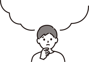 モヤモヤを抱える男子就活生