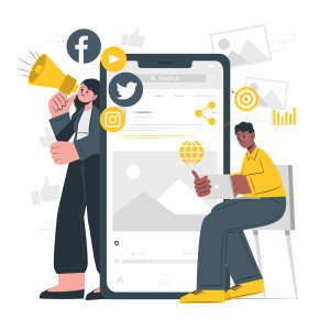SNSで発信する人と受信する人