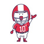 アメフト部キャプテンを務めるスポ丸