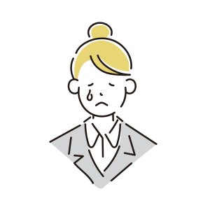 一粒の涙を浮かべる体育会系の就活生